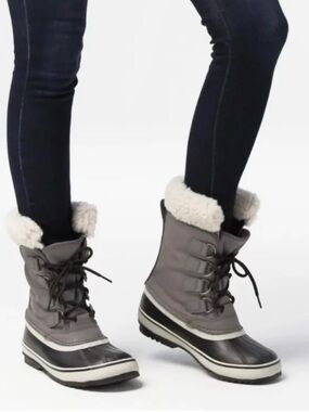 Sorel Gray Carnival Winter Boots